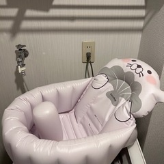 【ほぼ新品！】赤ちゃん用浴槽！ラッコハグ
