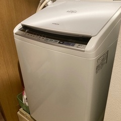 洗濯機、取りに来てください。