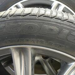 [最終値下げ]トヨタ純正。ビッツ、アクア、ヤリス、グロスホイール16インチ。とタイヤ4本。25000→20000円