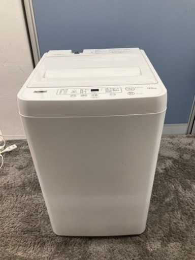 ◼️【現状品】YAMADA ヤマダ 4.5キロ洗濯機 YWH-T45H12020年製