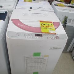 ID:G60330733　シャープ　全自動洗濯機６ｋ