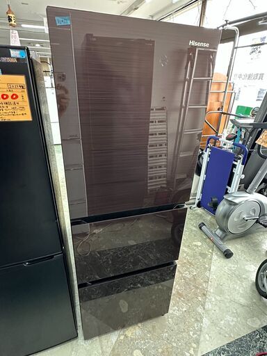 【SALE】ハイセンスジャパン 3ドア 冷凍冷蔵庫 HR-G2801BR　2020年製　リサイクルショップ宮崎屋住吉店　23.5.27ｋｙ