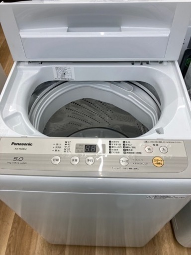 【安心の6ヶ月保証付き】トレファク高槻店　Panasonic（パナソニック）全自動洗濯機　5.0kgのご紹介です！