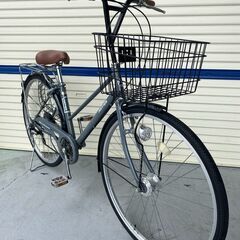 リサイクル自転車(2301-011)　ファミリーサイクル　２7インチ