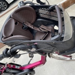 中古子供2人乗せ電動自転車