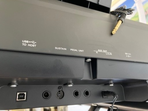 2020年製 電子ピアノ YAMAHA 88鍵盤 P-125B ヘッドホン フットペダル