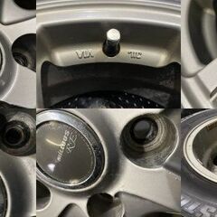 【BS BLIZZAK REVO GZ 215/60R16】スタッドレス【MiLLOUS RE 16インチ 6.5J5HPCD114.3+48】バリ溝 オデッセイ エスティマ等　(TF968)クレジットカード QRコード決済可能