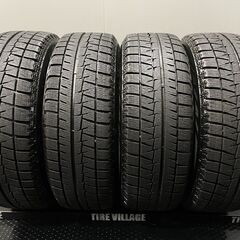 【BS BLIZZAK REVO GZ 215/60R16】スタッドレス【MiLLOUS RE 16インチ 6.5J5HPCD114.3+48】バリ溝 オデッセイ エスティマ等　(TF968)クレジットカード QRコード決済可能