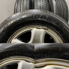 【YK GEOLANDAR SUV 215/70R16】夏タイヤ【トヨタ 20系RAV4 純正ホイール 16インチ 6.5J5HPCD114.3約+45】19年製 バリ溝　(TF970)クレジットカード QRコード決済可能 YK GEOLANDAR SUV 215/70R16】夏タイヤ【トヨタ 20系RAV4 純正ホイール
