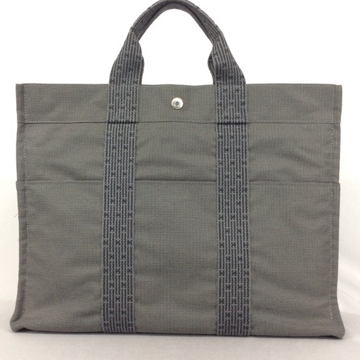 HERMES エルメス エールライン PM キャンバスデニム トートバッグ