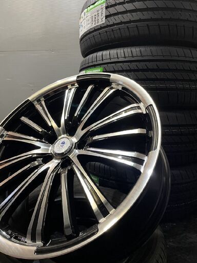 新品 バランス調整済【GRENLANDER 245/40ZR20】夏タイヤ【BahnsTech VR-01 20インチ 8.5J5HPCD114.3+45】アルファード等 (VVT530)クレジットカード QRコード決済可能
