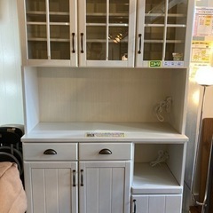 配達可【食器棚】【ニトリ/ミランダ2】クリーニング済み【管理番号12403】