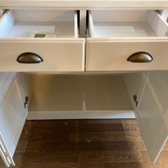 配達可【食器棚】【ニトリ/ミランダ2】クリーニング済み【管理番号12403】