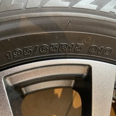 ホイール付き　ブリヂストン　ブリザックVRX3 ホイール付き　2022年製