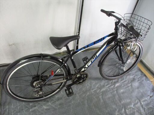 C619★9800円★整備済み 中古子供自転車 XCELL　ブラック【26インチ 】