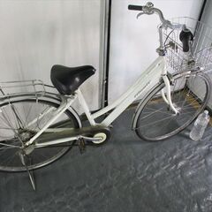 C620　限定特価　整備済み★ブリヂストン　アルベルト　ホワイト★ 中古自転車 【27インチ 】