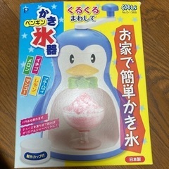 かき氷　ほぼ新品