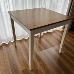 ダイニングテーブル　IKEAピントルプ　旧モデル