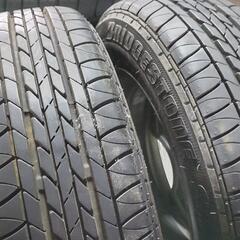 シークエンスセラム3☆エンビロン☆新品です！-軽トレーラー純正ホイールタイヤ付き4穴 良好