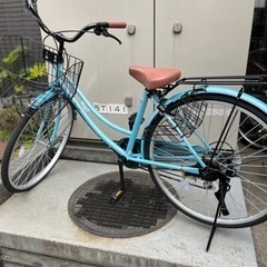 【使用2週間】SUNTRUST 26インチ 6段変速ギア ヘルメット付き