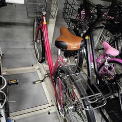 自転車 26インチ 赤 ホダカ 内装変速機有り