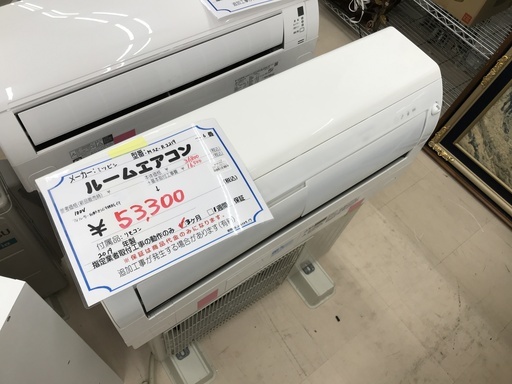 三菱製　2.2kwエアコン　6畳　2019年製　取付工事費込み！MSZ-R2219