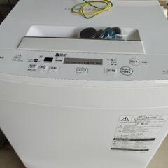 東芝　洗濯機　4.5k   2019年