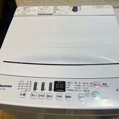 #12 Hisense洗濯機2020年製☆配送設置料無料☆