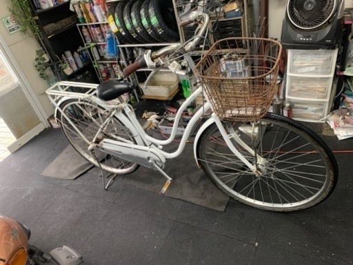 27インチ 内装3段 オートライト 中古 自転車 草加市