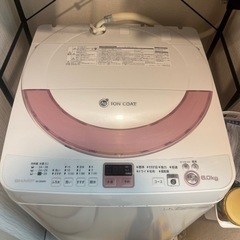 SHARP シャープ　洗濯機６.0キロ