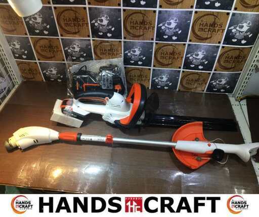 工進 SGR-187D 草刈り機セット 中古品 バッテリー×2 充電器 【ハンズクラフト宜野湾店】