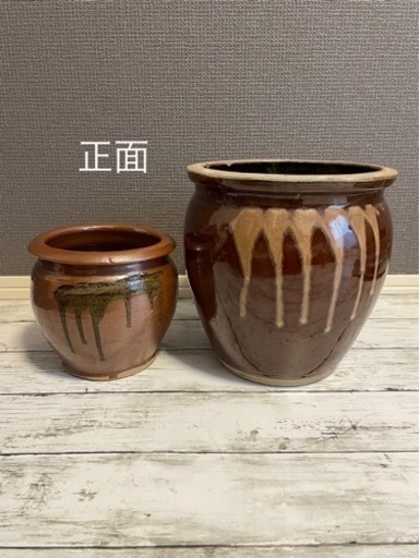 甕 壺 粋 古民家 レトロ 瓶 アンティーク