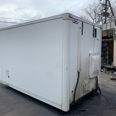 No.748 保冷バン 2ｔ 車 アルミ 箱 バイク 倉庫 トラック コンテナ 米 保管庫 物置 DIY