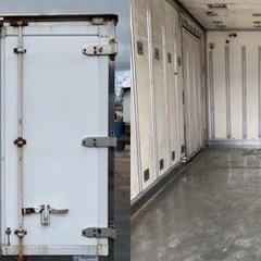 No.748 保冷バン 2ｔ 車 アルミ 箱 バイク 倉庫 トラック コンテナ 米 保管庫 物置 DIY