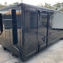 No.751 保冷バン 2ｔ 車  アルミ 箱 バイク 倉庫 トラック コンテナ 米 保管庫 物置 DIY