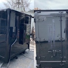 No.751 保冷バン 2ｔ 車  アルミ 箱 バイク 倉庫 トラック コンテナ 米 保管庫 物置 DIY