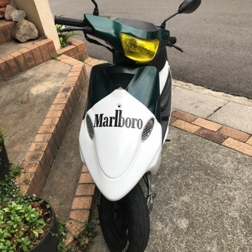 一旦受付終了にしています[原付2種,自賠責付き,マルボロメンソール塗装] ヤマハ　ジョグbj型 原付2種 自賠責付き マルボロメンソール塗装 ] ヤマハ ジョグ BJ型