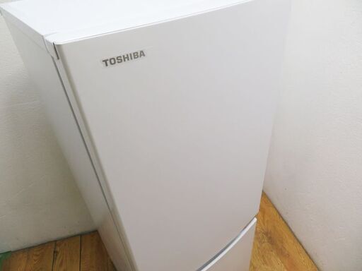 【京都市内方面配達無料】良品 東芝 2020年製 少し大きめ2ドア 153L 冷蔵庫 BL04