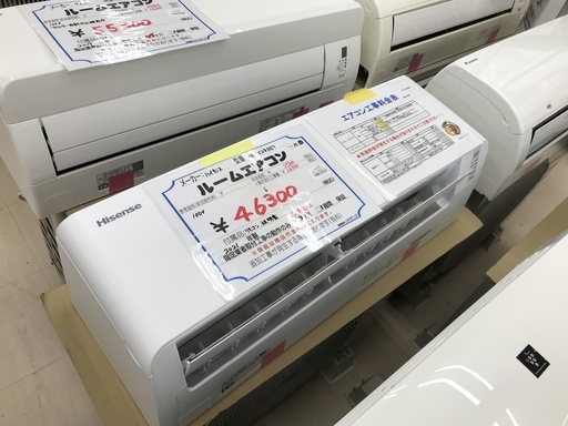 ハイセンス製　2.8kwエアコン　10畳　2021年製　取付工事費込み！