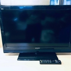 ET1027番⭐️MITSUBISHI液晶カラーテレビ⭐️