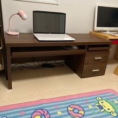 【美品】パソコンデスク　座卓　勉強机　和室にもオススメ！