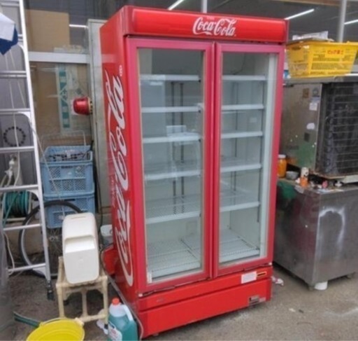 業務用 コカ・コーラ 冷蔵ショーケース MITSUBISHI BC-555DTFL-H