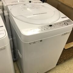 シャープ 全自動電気洗濯機 ES-GE6B-W 6.0kg 20...