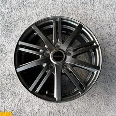 走行未使用】ブリジストン バルミナBR10 アルミホイール4本セット 15 