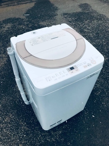 ♦️EJ991番SHARP全自動電気洗濯機 【2017年製】