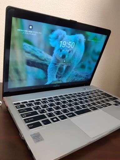 富士通　高性能4世代Core i5搭載 高速SSD480G　高画質2K（2560×1440）IPS液晶搭載　メモリ大容量4G　　軽量持ち運び　CDDVD内蔵　HDMI出力 USB3.0 Wifi対応