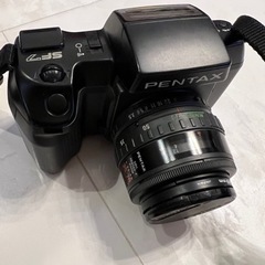 PENTAX sf7 アンティークフィルムカメラ 望遠レンズ付き