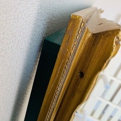 希少】1m超え！かなり大きいゴールドフレーム 額縁 アンティーク仕上げ