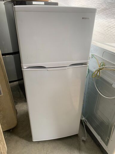 アイリスオーヤマ 冷蔵庫♡無料で配送及、設置、当日もOK★ IRSD-12B-W 2021年製☺OYM010