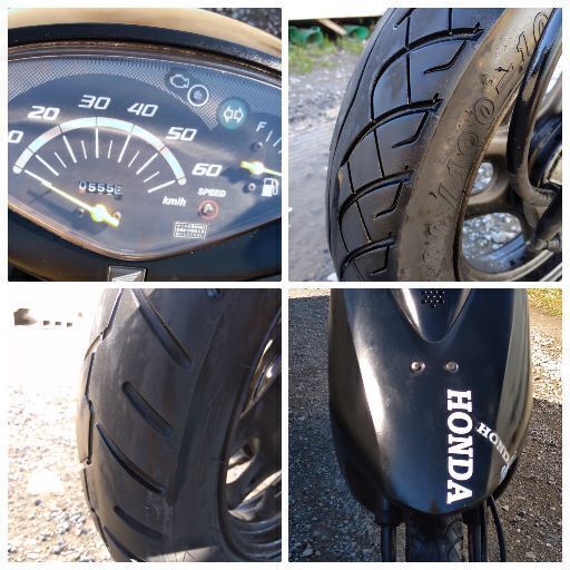 のに 優れたエンジン。 Honda,（Dio）AF68。 バッテリーは新品です